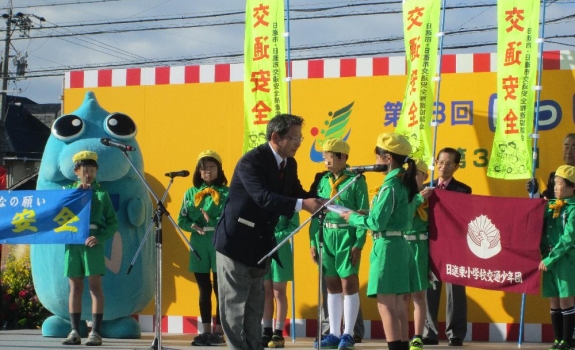 交通安全宣言（にっしん市民まつりステージ）